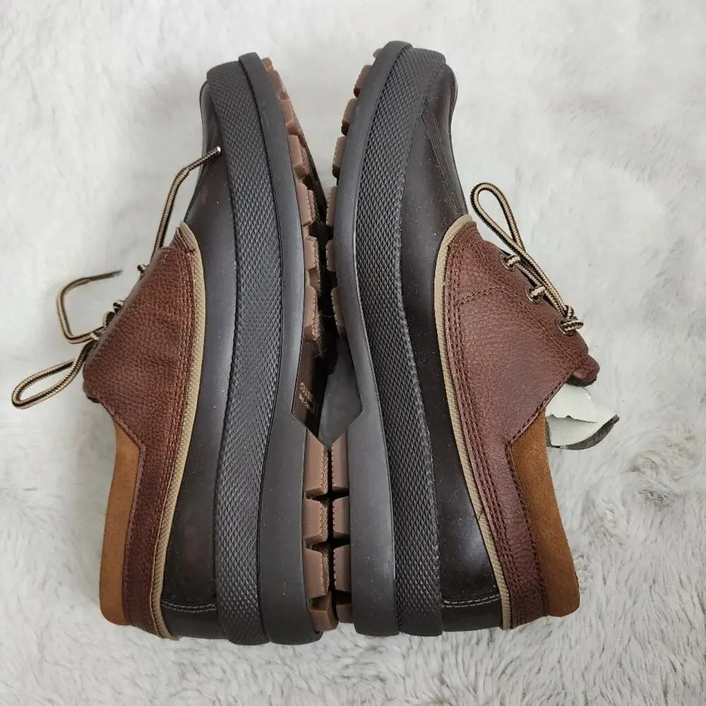 Sperry Men’s Cold Bay 3-Eye Thinsulate Duck Boot Brown Tan, Waterproof, Size 9.5